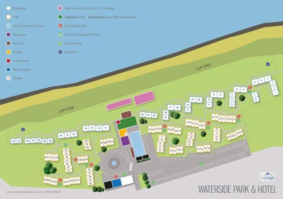 Villa Sea View 3-Bed Heated Pool Eat Bar Kids Park Lowestoft Esterno foto